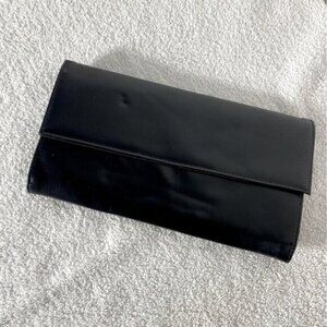 Vintage Black Clutch Handbag Wallet Purse